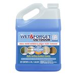 Wet & Forget Stain Remover Multi-Surface Outdoor Cleaner Concentrate, Original, 128 Fluid Ounces