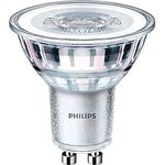 Philips LED Classic 2 Pack [GU10 Spot] 3.5W - 35W Equivalent, 220 - 240V, White 3000K (Non-Dimmable)