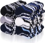 EBMORE Fuzzy Socks for Men & Women 