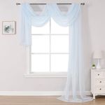 DONREN Scarf Curtain for Window - H