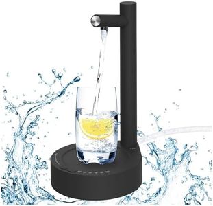 Desktop Smart Water Dispenser, USB Charging, Adjustable Output Water, Portable Water Bottle Pump, Detachable Automatic, Water Cup Dispenser for Outdoor Indoor Use, Home, Office, Camping.