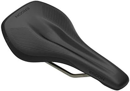 Ergon SR Allroad Core Pro Men's Bike Saddle, Ergonomic Seat, Lightweight Carbon Shell, (1) Saddle, Stealth Black S/M