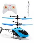 ETHEREON EMPORIA RC Helicopter with Hand Gravity Sensor, Flying Remote Control Helicopter Toy, Charging Helicopter with 3D Light & Safety Sensor for Kids Age 4+ Years I Pack of 1 (Multicolor)