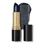 Revlon Lipstick, Super Lustrous Lipstick, Creamy Formula For Soft, Fuller-Looking Lips, Moisturized Feel, 043 Midnight Mystery, 0.15 oz