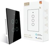 MOES 2.4GHz WiFi Wall Touch Smart S