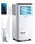 Pro Breeze 4-in-1 Portable Air Conditioner 9000 BTU – Smart Home WiFi Compatible - 24 Hour Timer & Window Venting Kit Included. Powerful Air Conditioning Unit with Class A Energy Efficiency Rating
