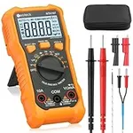 Neoteck 2000 Counts Digital Multimeter Voltmeter Tester with NCV, LCD for AC/DC Voltage&Current, Resistance, Capacitance, Live Wire, Frequency, Temperature, Duty Cycle, Continuity, Diode Measuring