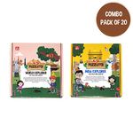 Toiing Puzzletoi Return Gift Combo - Pack of 20 Explorer 3 in 1 Play and Learn Kits (10 India + 10 World)