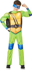 InSpirit Designs Teenage Mutant Ninja Turtles Kids Mutant Mayhem Movie Leonardo Costume | Officially licensed | Cosplay costume | Group costume | Theatrical costume, M