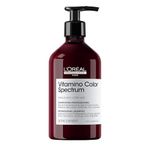 L'Oréal Professionnel Vitamino Color Spectrum Sulphate Free Shampoo, For Coloured Hair, With Ferulic Acid + Citric Acid, Shine, Lock in Day 1 Colour Vibrancy for 100 Days, 500ml