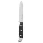 J.A. Henckels International 13540-133 Statement Serrated Utility Knife, 5-inch, Black/Stainless Steel