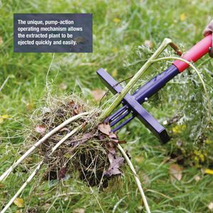 Spear & Jackson Ragwort Ultra Weeder – All-Metal, Pump-Action, Non-Slip Grip