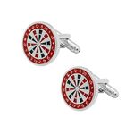 The Tie Hub Quirky Cufflinks For Men (Roulette Board)