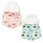 SNUGKINS Potty Training Shorts for Toddlers, Boys and Girls | 100% Cotton. (Size 1, Fits 1 2 Years) - Pack of 2 Snug Farm