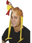 Smiffys Gobbler Bonnet Turkey Hat, Brown , Christmas Fancy Dress Accessory, Christmas Dress Up Hats