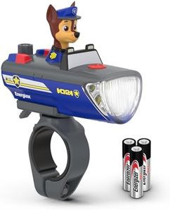 Energizer PAW Patrol Chase Bike Light, Ideal for Kid's Bikes and Scooters, PAW Patrol Toy Flashlight for Boys and Girls, Use as a Camping Flashlight and Outdoor Light (Batteries Included)