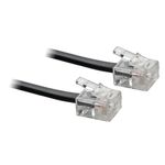 5M 5 Metre Long ADSL Internet Broadband DSL RJ11 to RJ11 Cable Lead - Black