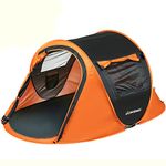 EchoSmile Instant Pop-Up Camping Tent, 2 Person Tent, Family Tents for Camping, Portable Automatic Tent, Water Resistance Dome Tent, Easy Set up Windproof Outdoor Backpacking Tent for Hiking Camping