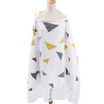 Gearmax Breastfeeding Cover Infinity Nursing Cover Nursing Scarf 100% Cotton Stylish Multi-Use Infinity Shawl