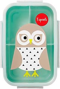 3 Sprouts Lunch Bento Box - Owl, Mint