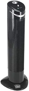 Pure Guardian TF2113B 29" 3-Speed Oscillating Tower Fan, Full Room Coverage, Quickly Cools with Quiet Operation, Space-Saving and Lightweight Design, PureGuardian, Black