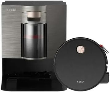 Yeedi S20 Infinity Robot Vacuum and Mop, 19500Pa Blast Suction, AI Agent Smart Hosting, Bagless Omni Station, OZMO Roller 2.0 Mop, Auto Cleaning Solution Refill, 167°F Hot Wash & 145°F Hot Air Dry