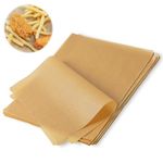 50PCS Baking Paper, Parchment Paper for Baking, Greaseproof Paper Sheets, Baking Parchment, Parchment Paper Sheets, Non Stick Parchment Paper, Burger Paper Sheets, Baking Paper Sheets (15x20cm)