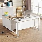 Tribesigns L-Shaped Computer Desk w