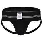 GYM Old School Jockstrap (X-Large, Black)