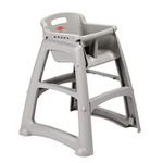 Rubbermaid Commercial Products R050836 Sturdy Chair Baby Seat with Feet - Platinum