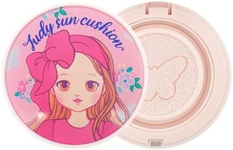 Mineral Sunscreen Cushion SPF+PA++ - Diel Friends Judy Sun Cushion with Zinc, Moringa- Toneup and Cooling effect