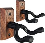 Guitar Wall Mount 2 Pack, Black Wal