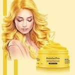 HaiolorPro Blonde Temporary Hair Colour Dye Wax Washable，Non Permanent Coloured Hair Spray for kids, Hair Makeup Paint Wax for Parties or Cosplay, Hair Coloring Products No Messy (Blonde)