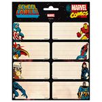 Grupo Erik Marvel The Avengers Stickers | Sticky Labels | Food Labels Stickers | Labels Stickers | Self Adhesive Labels | Gift Tag Stickers | School Stickers | School Labels
