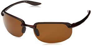 Columbia Men's Unparalleled Sunglasses, Brown/Brown, 63 mm