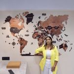 The Map Store 3D Wooden Map for Wall, Wooden Texture, World Map Wall Decor, Creative Wall Art for Office, Home and Study, Multilayer (L - 60" x 40")