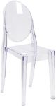 Flash Furniture Cheryl Ghost Side C