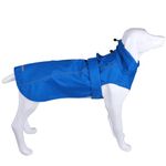 Adjustable Waterproof Dog Raincoat for Dogs,Lightweight Pet Rain Jacket Puppy Clothes with Reflective Strip for Small Medium Large Dogs