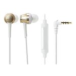 Audio-Technica ATH-CKR70iSCG Earbuds Earphones - Gold