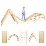 Indoor Playgroud Jungle Gym for Toddlers Slide, Climbing Toys for Toddlers Playset-Indoor Play Gym Swedish Ladder, Climbing Play Structure Set for Kids-Indoor Playground for Kids