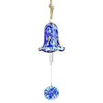 26Inch Art Glass Bell Wind Chime,Ha