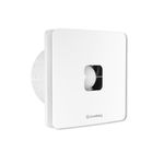 atomberg Studio+ Exhaust Fan 150mm (6 Inches) | BLDC Motor | 6.8W| Low Noise | 2000 RPM| Ideal for Bathroom,Kitchen | Easy to Clean | Installation-Round Cut (153mm) | 2 Years Warranty | (Gloss White)