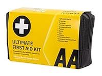 AA Ultimate First Aid Kit - AA0903 - A Family Essential For Car Home Holidays Travel Camping Caravans Office, Black