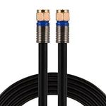 GE RG6 Coaxial Cable, 50 ft. F-Type