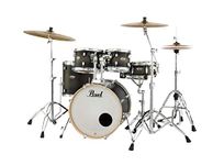 Pearl, Drum Set, DMP, 5 Pcs, Hybrid Shell Pack -Satin Black Burst DMP925SP/C (262)