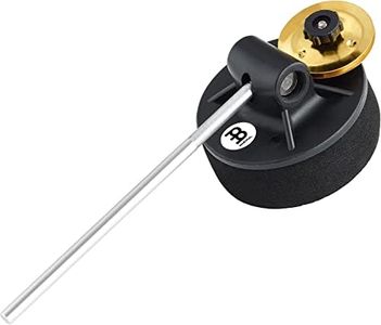 Meinl Percussion Jingle Contact Beater - Foot Pedal Beater - Accessory for Cajon and Bass Drum - With Jingles - Foam Rubber/Brass, Black/Gold (CPB2)