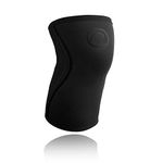 Rehband Rx Knee Support - 7mm - Carbon Black - Small - 1 Sleeve