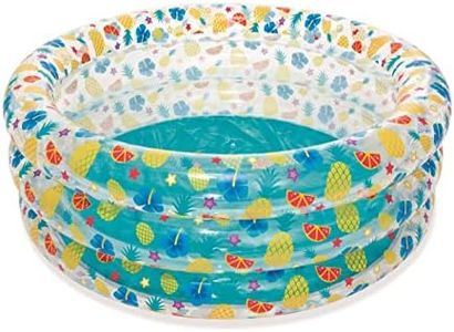 Bestway 51045 Piscine gonflable ronde Sea Life 3 boudins 150 x 53 cm