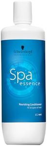 Schwarzkopf Professional Spa Essence Nourishing Conditioner | Deep Hydration & Repair for All Hair Types | Smooth, Frizz-Free & Healthy Shine Formula for Men & Women (1000 ML)
