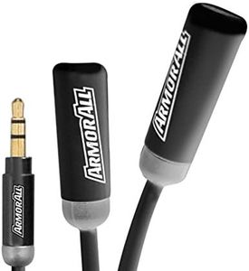 Armor All AAC9-1002-BLK Black 3.5mm Metallic Audio Splitter